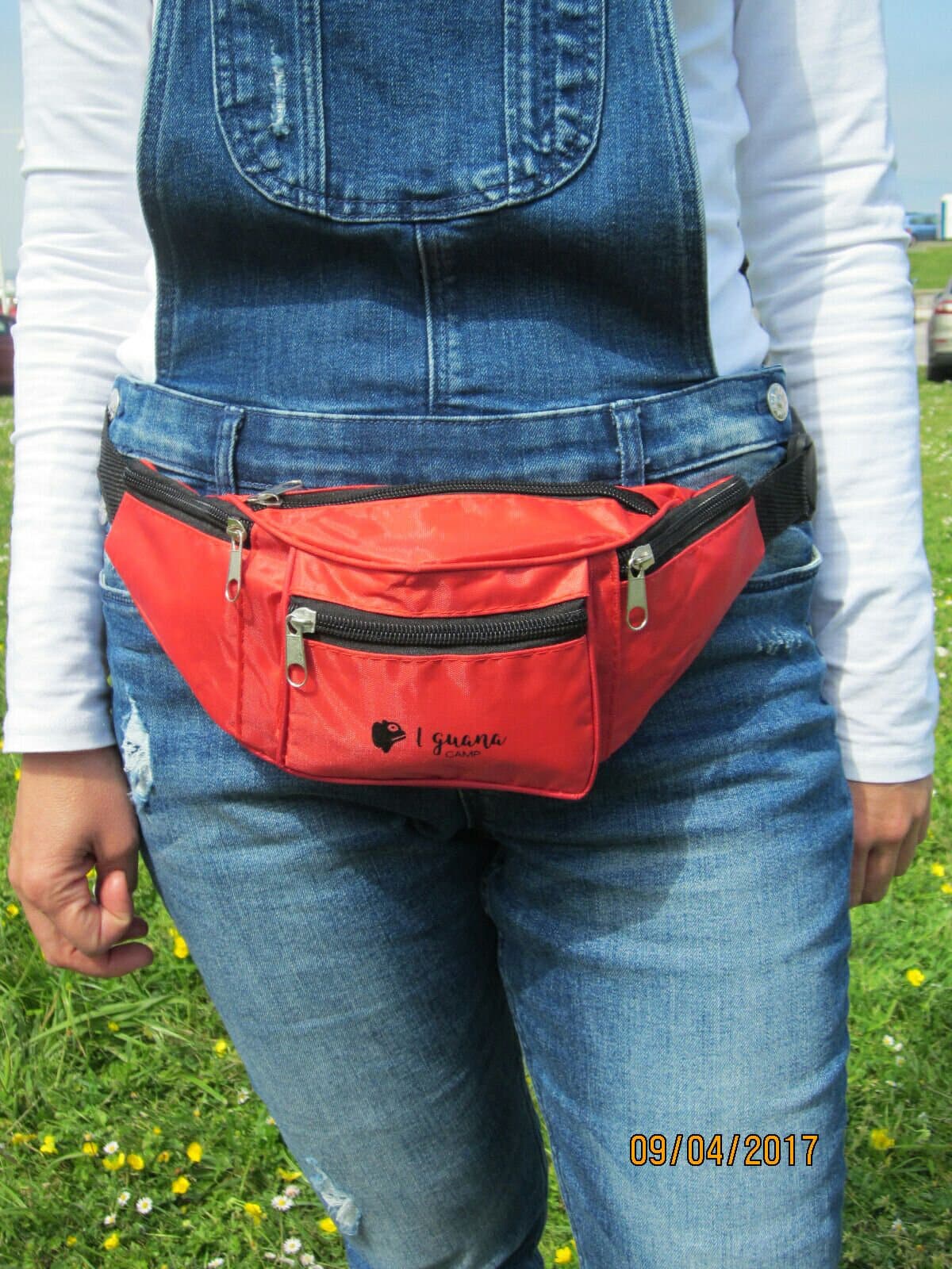 RIÑONERA ROJA IGUANA